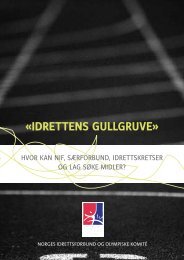 «IDRETTENS GULLGRUVE»