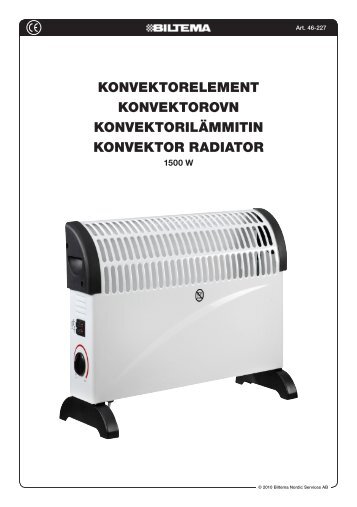 Konvektorelement Konvektorovn Konvektorilämmitin Konvektor radiator