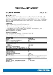 TECHNICAL DATASHEET SUPER EPOXY 36-2421