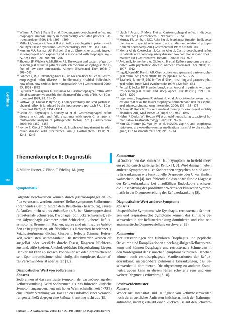 Gastroösophageale Refluxkrankheit – Ergebnisse einer - DGVS