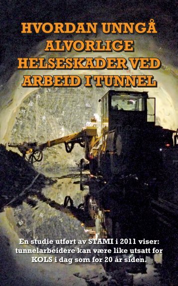 Arbeid i tunnel