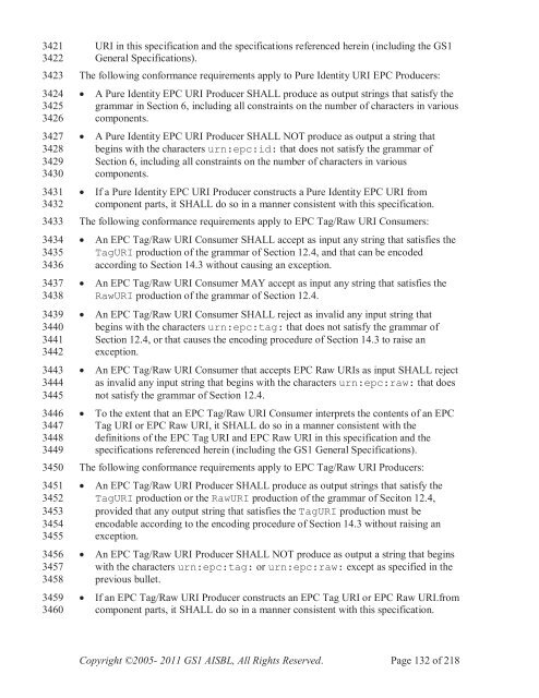 GS1 EPC Tag Data Standard 1.6 - Indicod-Ecr