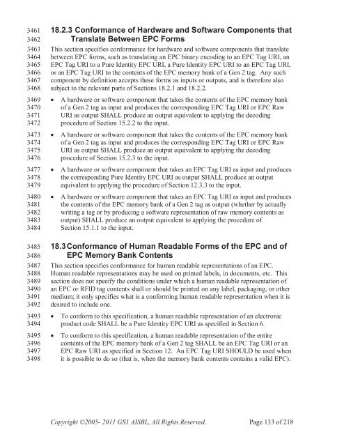 GS1 EPC Tag Data Standard 1.6 - Indicod-Ecr