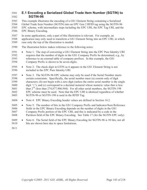 GS1 EPC Tag Data Standard 1.6 - Indicod-Ecr