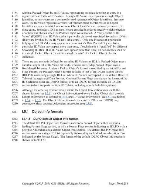 GS1 EPC Tag Data Standard 1.6 - Indicod-Ecr