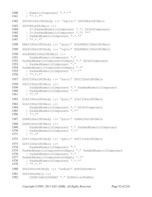 GS1 EPC Tag Data Standard 1.6 - Indicod-Ecr