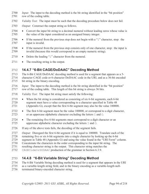 GS1 EPC Tag Data Standard 1.6 - Indicod-Ecr