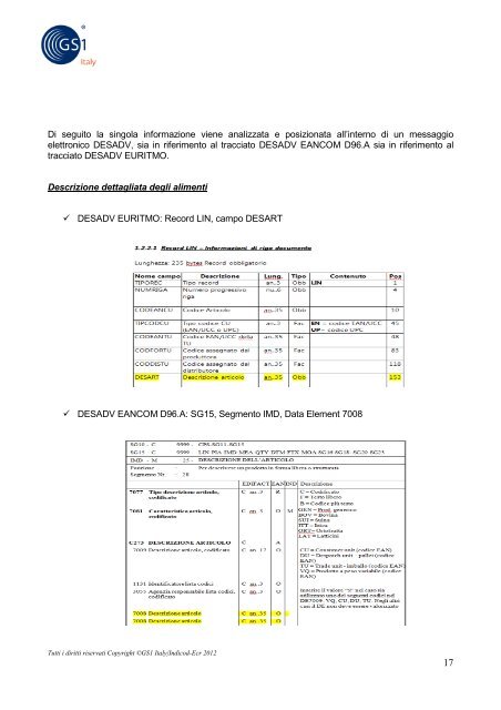 Documento Condiviso per la TracciabilitÃ  e la ... - Indicod-Ecr