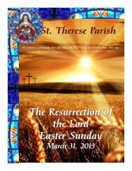 The Resurrection of the Lord Easter Sunday