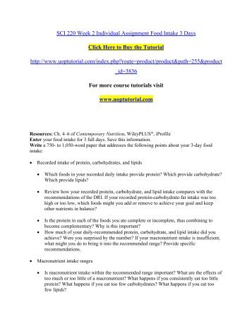 sci 220 week 2 three day To get this material copy and paste link to browser - resource. sci 220 week 2 three day To get this material copy and paste link to browser - resource.