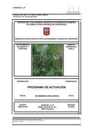 PROGRAMA DE ACTUACIÓN