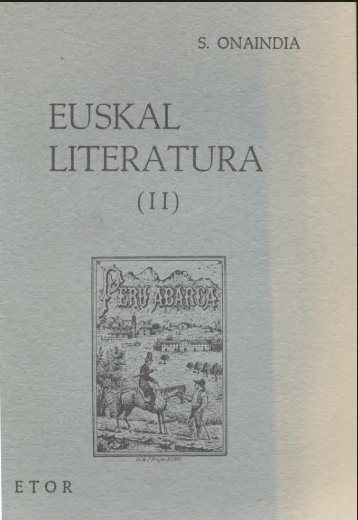 EUSKAL LITERATURA
