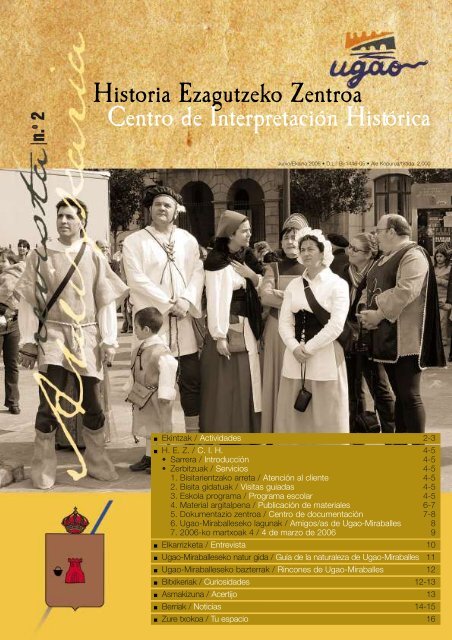 Historia Ezagutzeko Zentroa Centro de Interpretación Histórica