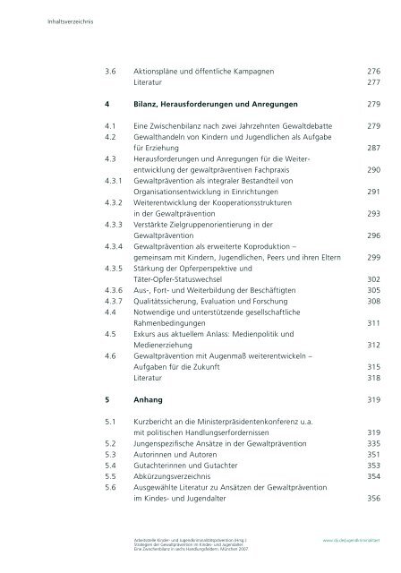 Strategien der Gewaltprävention im Kindes- und Jugendalter - DJI