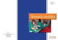 Memoria científica 2008