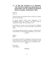 ADR. C° 954-961. Extrait du registre - Robert Bousquet : Les ...