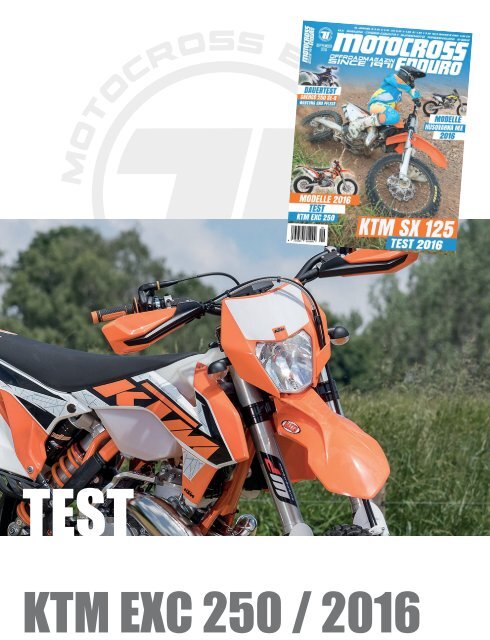 MCE / Test KTM EXC 250 / 2016