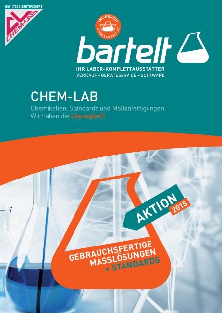 Chem-Lab – gebrauchsfertige Maßlösungen & Standards