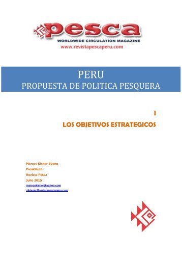 Propuesta de política pesquera: Perú