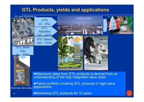 The Shell GTL Process: - DGMK