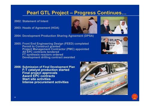 The Shell GTL Process: - DGMK
