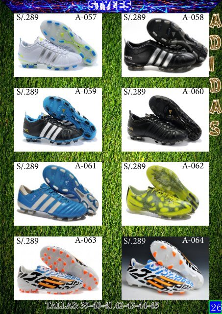 CATALOGO DE (ZAPATOS DE FUTBOL STYLES).pdf