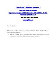 XBIS 219 week 3 Discussion Question 1 & 2.pdf