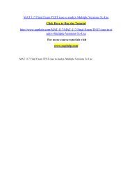 Mat 117 Assignment Rational Expressions And Equations Uophelp