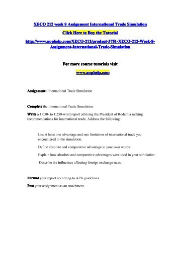 international trade concepts simulation Free college essay applying international trade concepts in the simulation for week five items looked at were imports and exports for the country of rodamia. international trade concepts simulation Free college essay applying international trade concepts in the simulation for week five items looked at were imports and exports for the country of rodamia.