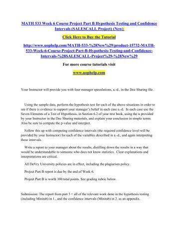 math 533 course project data aj Math 533 week 2 course project aj davis department stores – part a for each of the five variables, process, organize, present and summarize the data. math 533 course project data aj Math 533 week 2 course project aj davis department stores – part a for each of the five variables, process, organize, present and summarize the data.