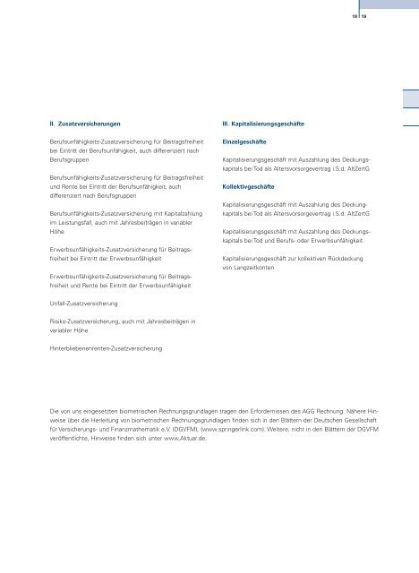 DEVK Geschäftsbericht 2010 - DEVK Versicherungen
