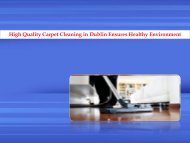 Get Quality Carpet Cleaning in Dublin Ensures Healthy Environment.pdf