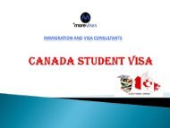 Canada student visas