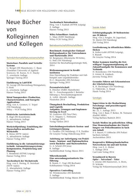 Die Neue Hochschule Heft 4/2015