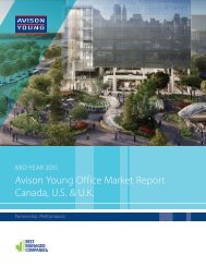 Avison Young Office Market Report Canada U.S & U.K