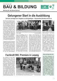 BAU & BILDUNG - Berufsförderungswerk Bau Sachsen e.V.