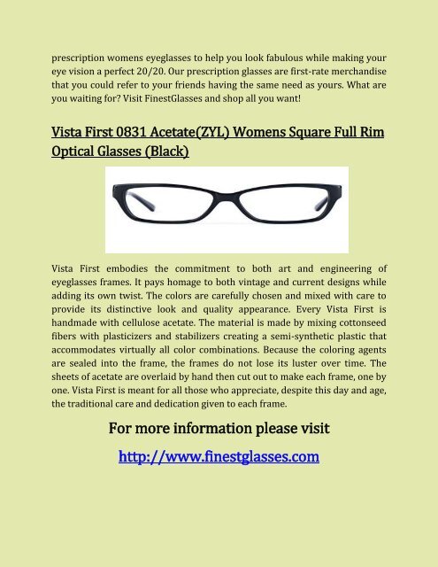Womens Prescription Glasses.pdf