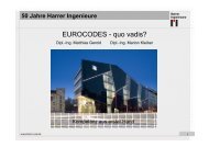 EUROCODES - quo vadis? - Harrer Ingenieure