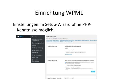WPML für mehrsprachige WordPress Websites verwenden