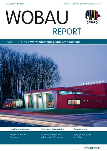 Wärmedämmung und Brandschutz - Caparol