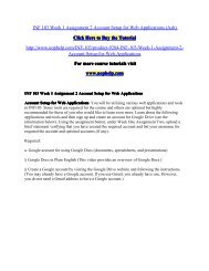 INF 103 Week 1 Assignment 2 Account Setup for Web Applications/UopHelp