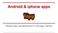 Mobile app development in Chicago, Illinois