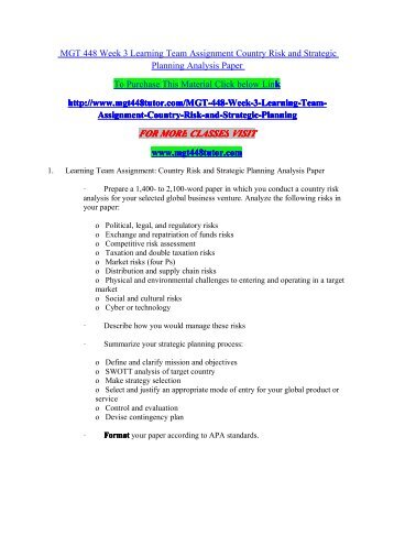 mgt 448 week 2 paper Marketing plan mgt 448 week 2 marketing plan mgt 448 week 2 based on the product or service you create in your individual assignment in week 2. mgt 448 week 2 paper Marketing plan mgt 448 week 2 marketing plan mgt 448 week 2 based on the product or service you create in your individual assignment in week 2.