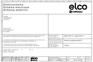 Elektroschema Schéma électrique Schema elettrico