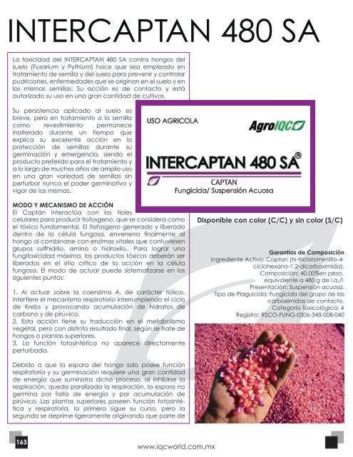 Intercaptan 480 SA