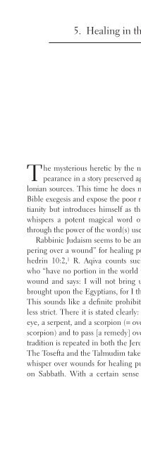Jesus in the Talmud