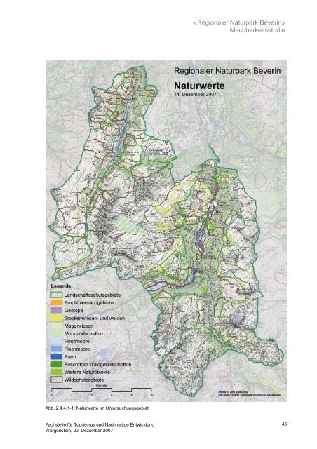 «Regionaler Naturpark Beverin» (Arbeitstitel)