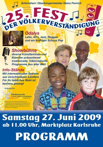 25. Fest der Völkerverständigung