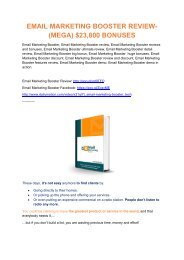 Email Marketing Booster Review-(FREE) $32,000 Bonus & Discount.pdf