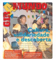 Jornal Giramundo - nº 22 - Ano 07 - Julho de 2007 - Cultura, solidariedade e descoberta